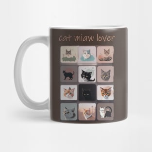 Cat miaw lover Mug